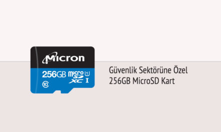 Güvenlik Sektörüne Özel: 256GB Endüstriyel MicroSD Kart