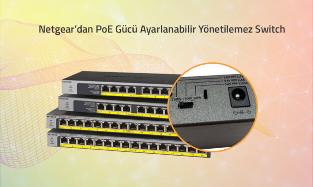 Netgear’dan PoE Gücü Ayarlanabilir Yönetilemez Switch